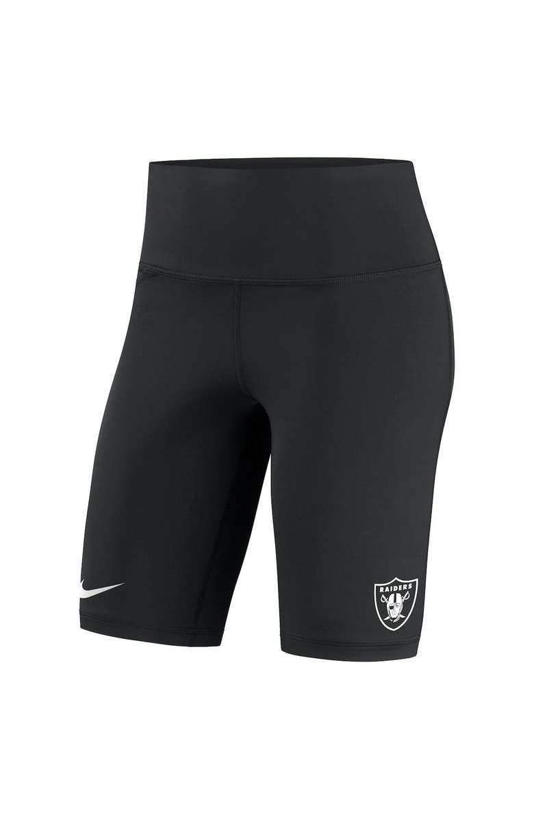 Nike Women's Nike Black Las Vegas Raiders Biker Shorts, Alternate, color, Black
