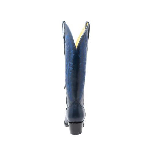 Nortalie The Oasis Western Cowboy Boot In Blue
