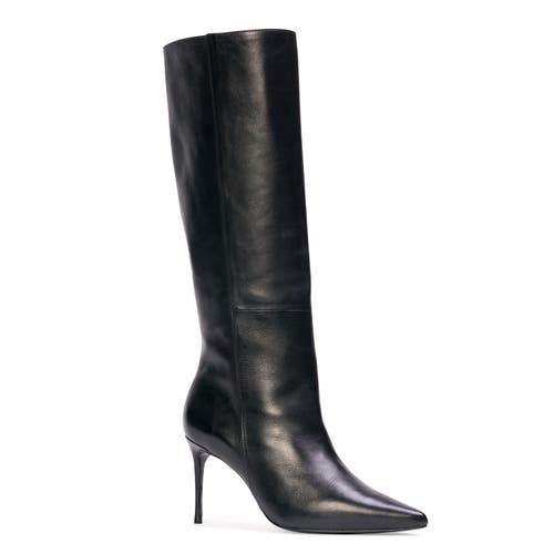 Black Suede Studio Kath 80 Boot In Black