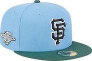 New Era Men's New Era Sky Blue/Cilantro San Francisco Giants 2002 World Series 59FIFTY Fitted Hat