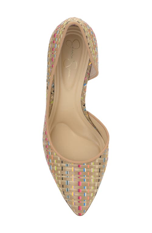 Jessica Simpson Prizma Half D'orsay Pointed Toe Pump