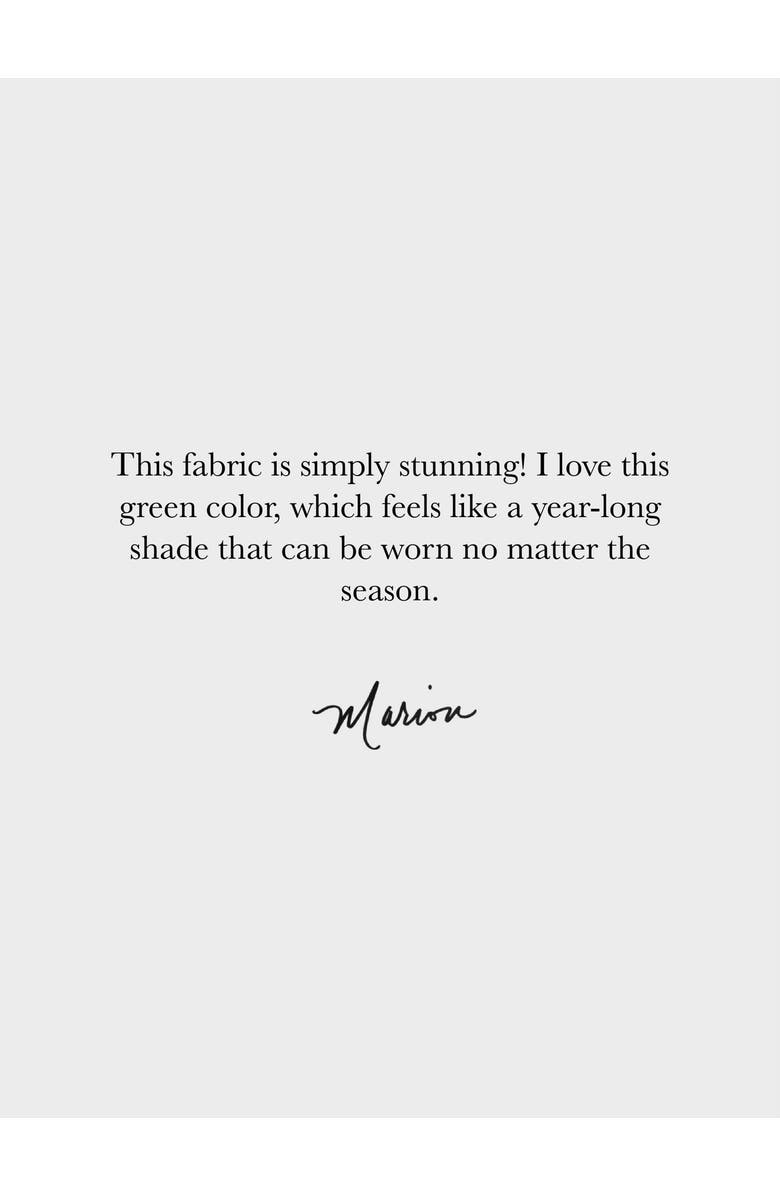 MARION PARKE Classic Slingback 45 | Silk, Alternate, color, Green Leopard