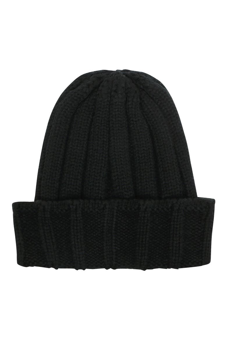 DNA Chunky Knit Beanie, Alternate, color, BLACK