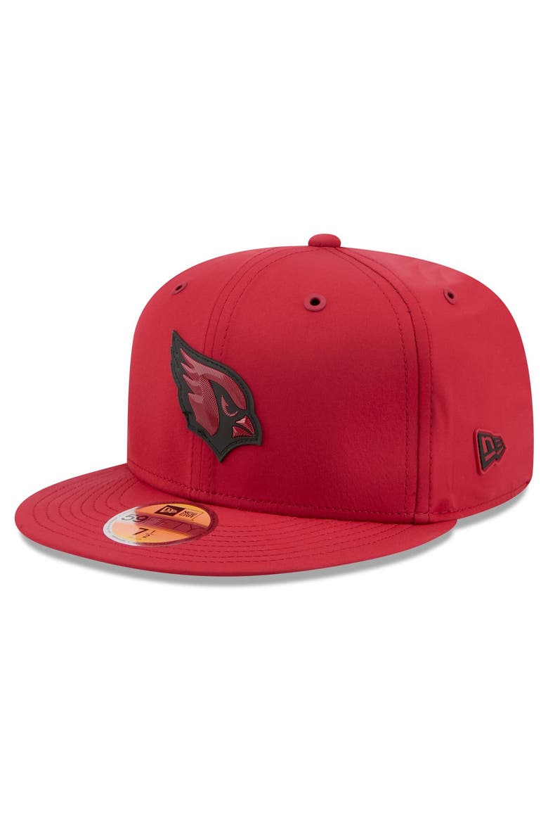 Men's New Era Cardinal Arizona Cardinals 2026 Sideline 59FIFTY Fitted Hat, Main, color, Cardinal