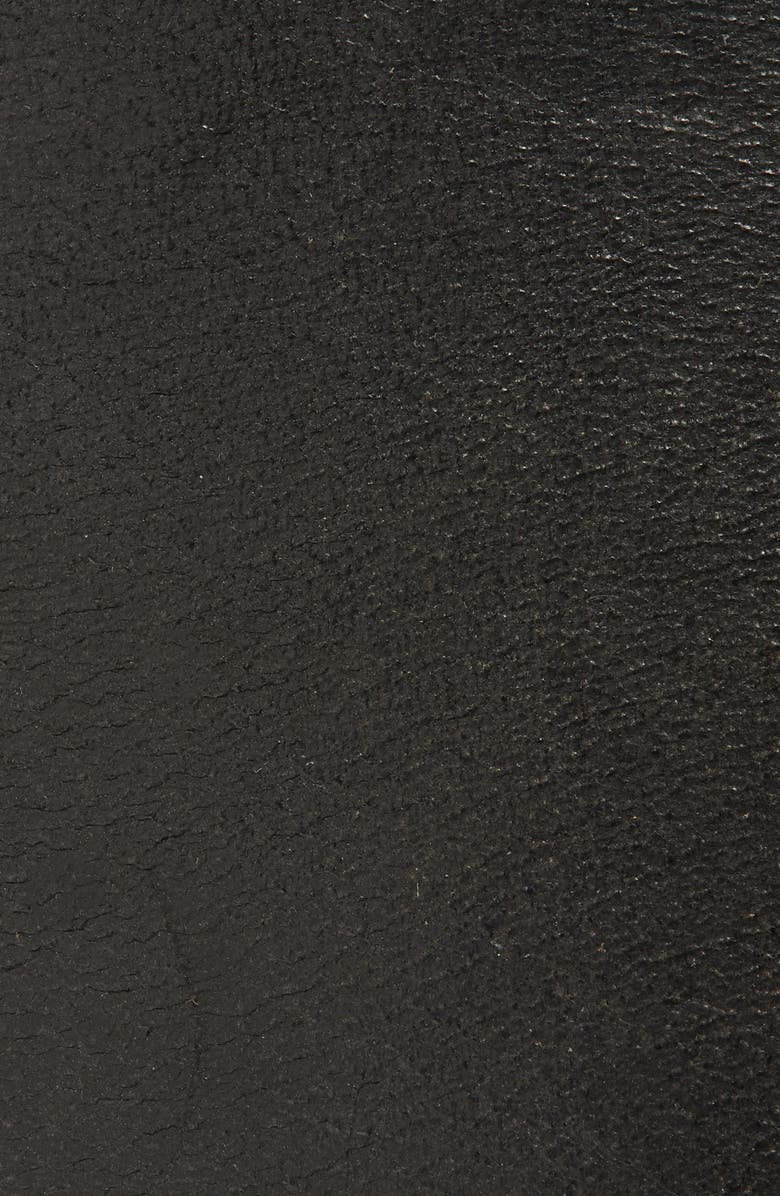 Ralph Lauren Purple Label Roller Buckle Leather Belt, Alternate, color, Black