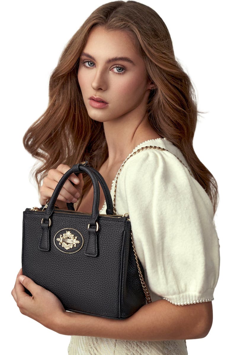 Pepperton Collection Bosphorus Mini Tote Bag, Alternate, color, Onyx