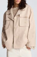 Kenneth Cole Twill Trench Jacket