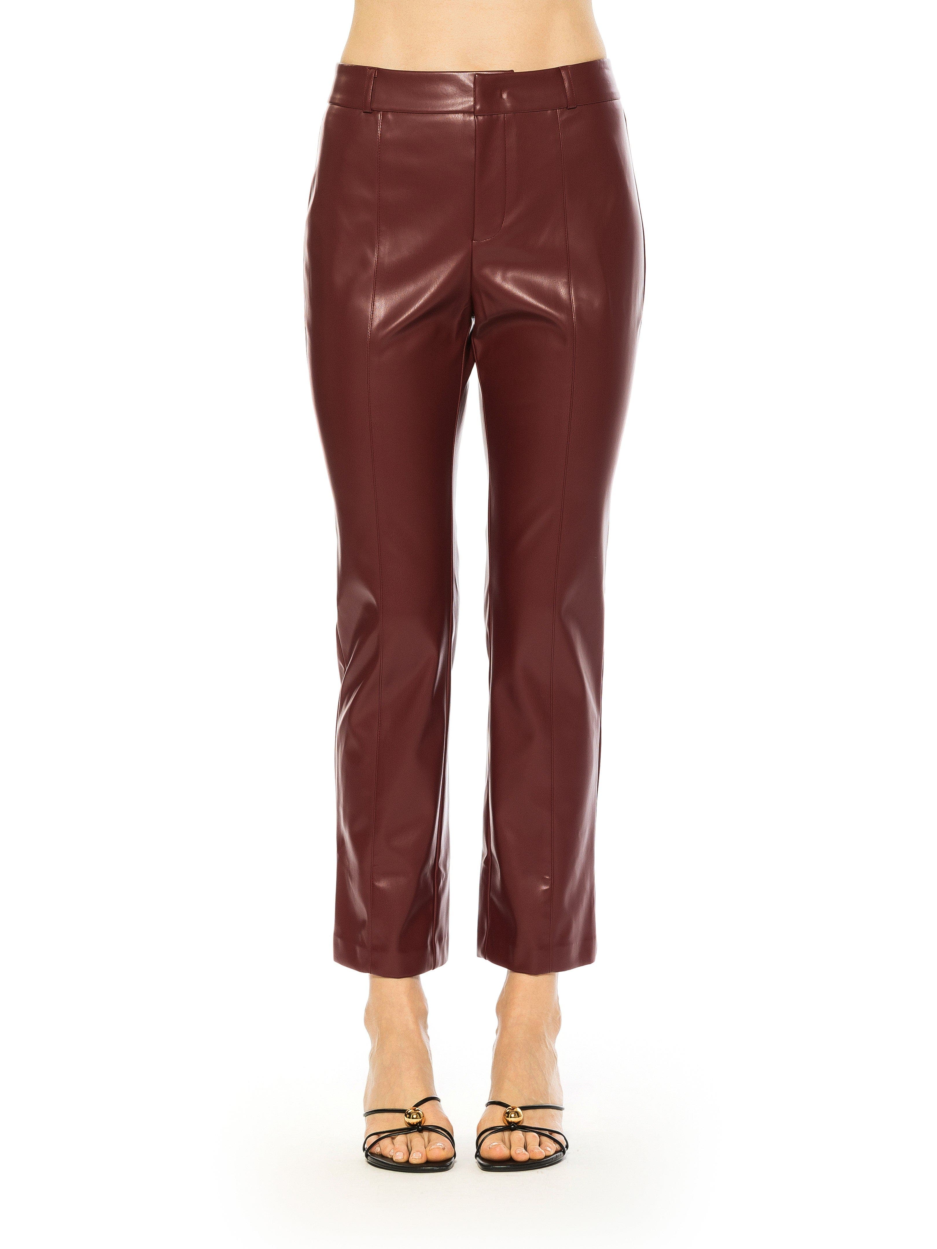 Lior Vegan Leather Pants - image 5