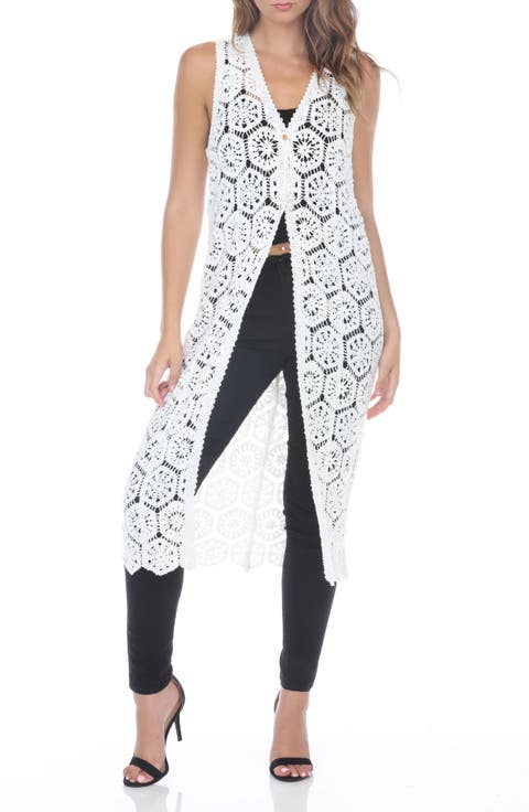 Crochet Duster Vest
