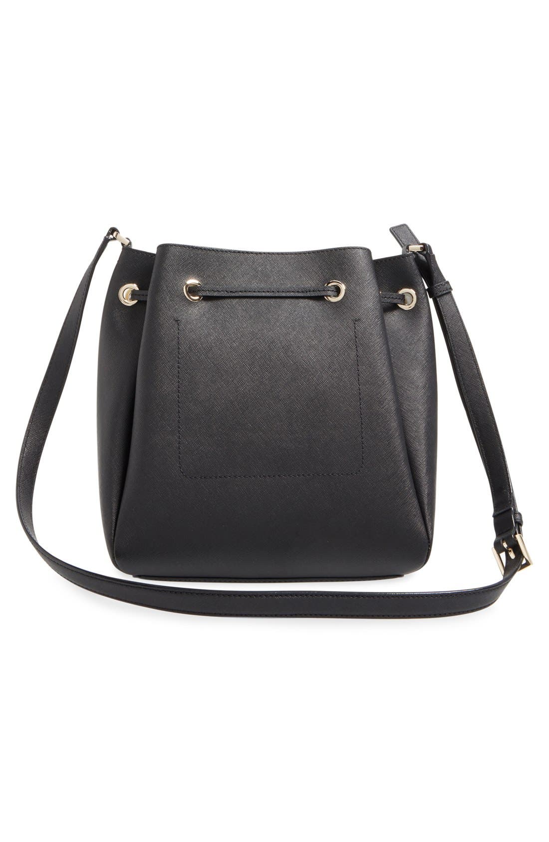 Kate Spade New York 'cape drive - harriet' leather crossbody bag, Alternate, color, 