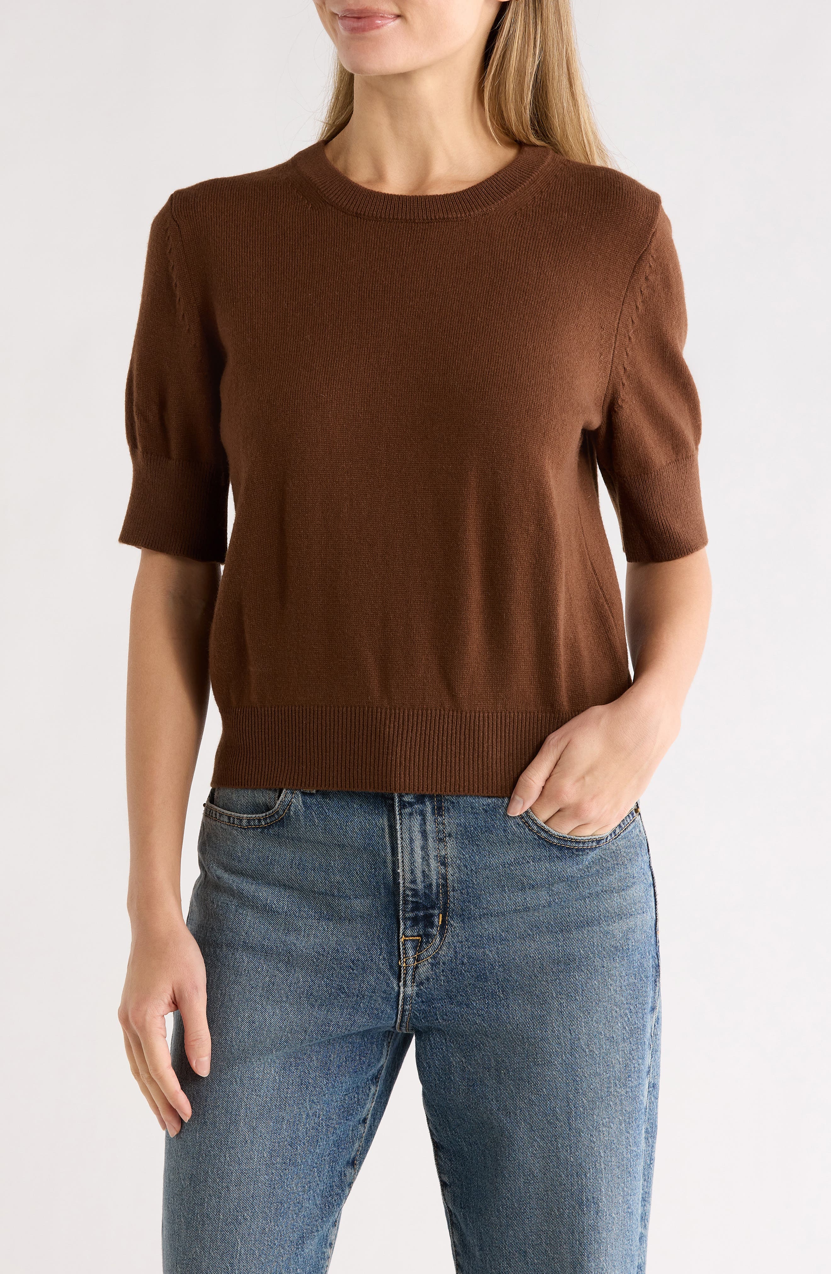 French Connection Margo Short Sleeve Sweater