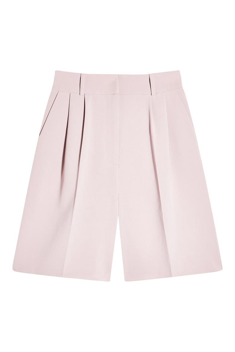 Clean Crepe Shorts, Alternate, color, PINK