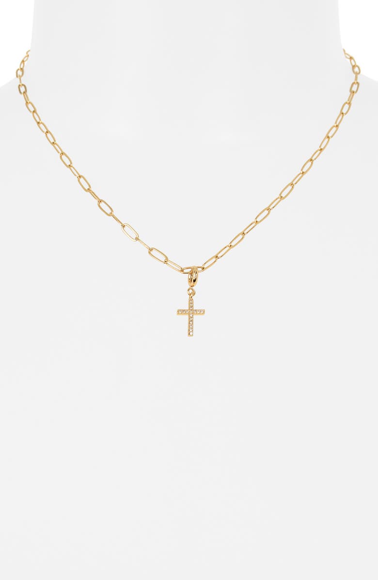 Leith Cross 7-Piece Assorted Jewelry Set, Alternate, color, Clear- Gold