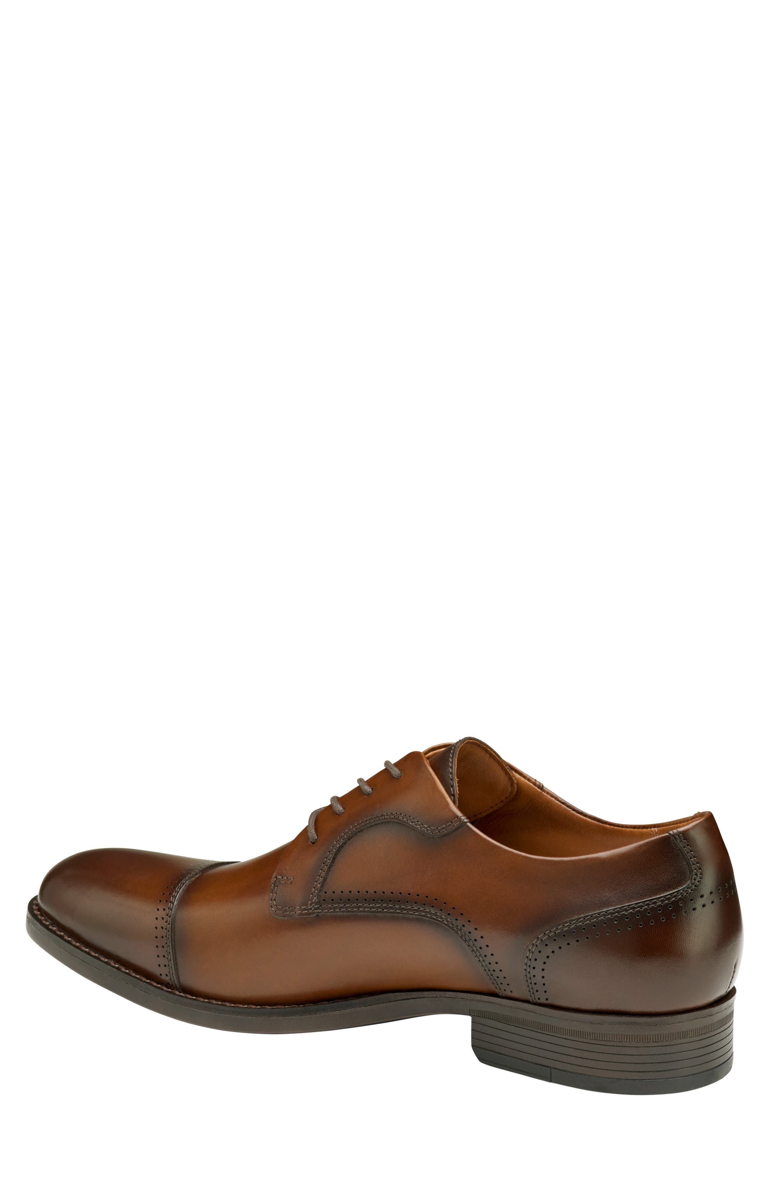 Johnston & Murphy Hawthorn Cap Toe Derby, Alternate, color, Tan