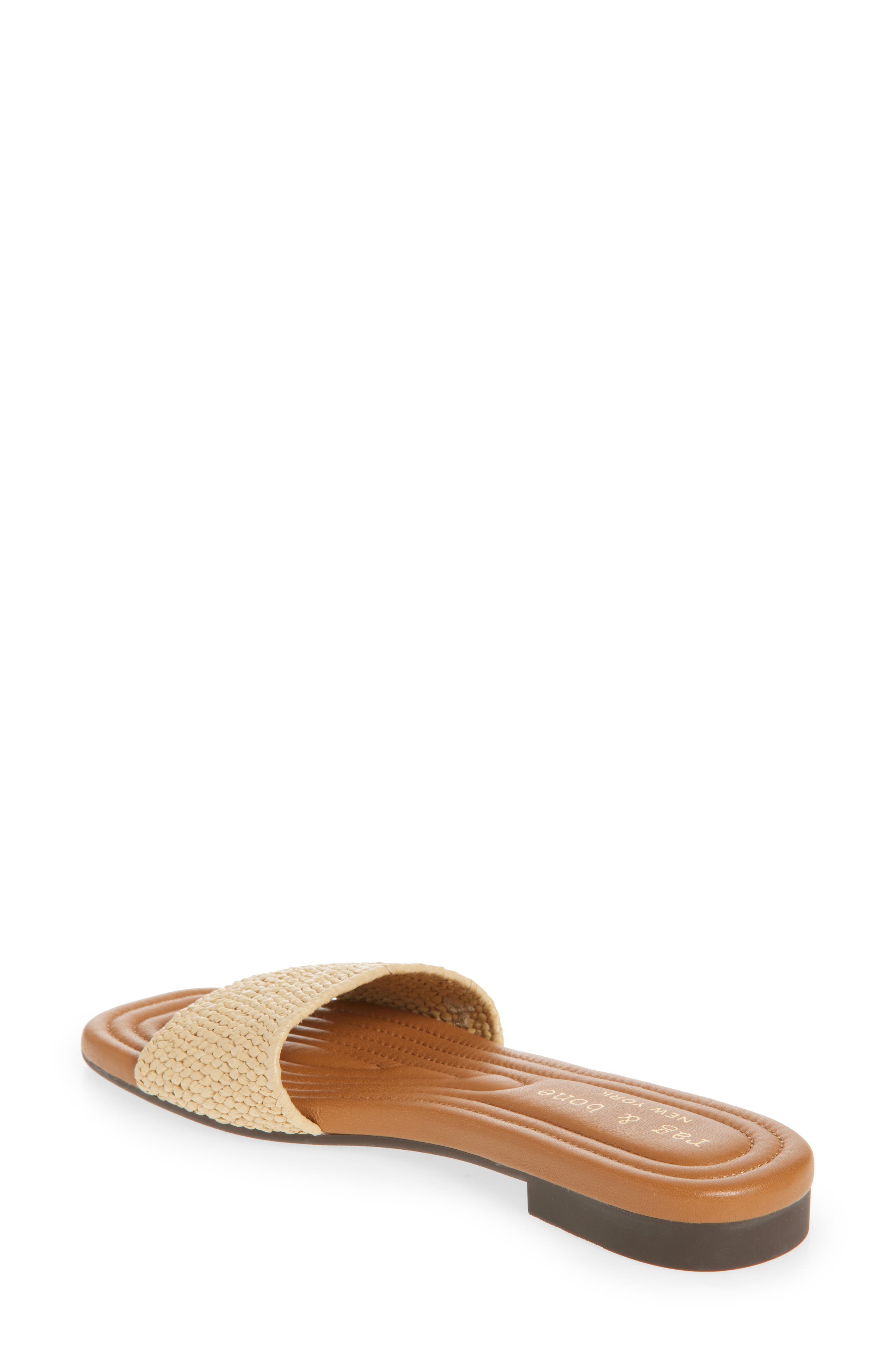 rag & bone Ellie Slide Sandal, Alternate, color, Natural