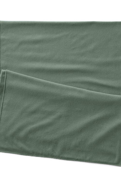 Lands' End Cashtouch Shawl Wrap In Green