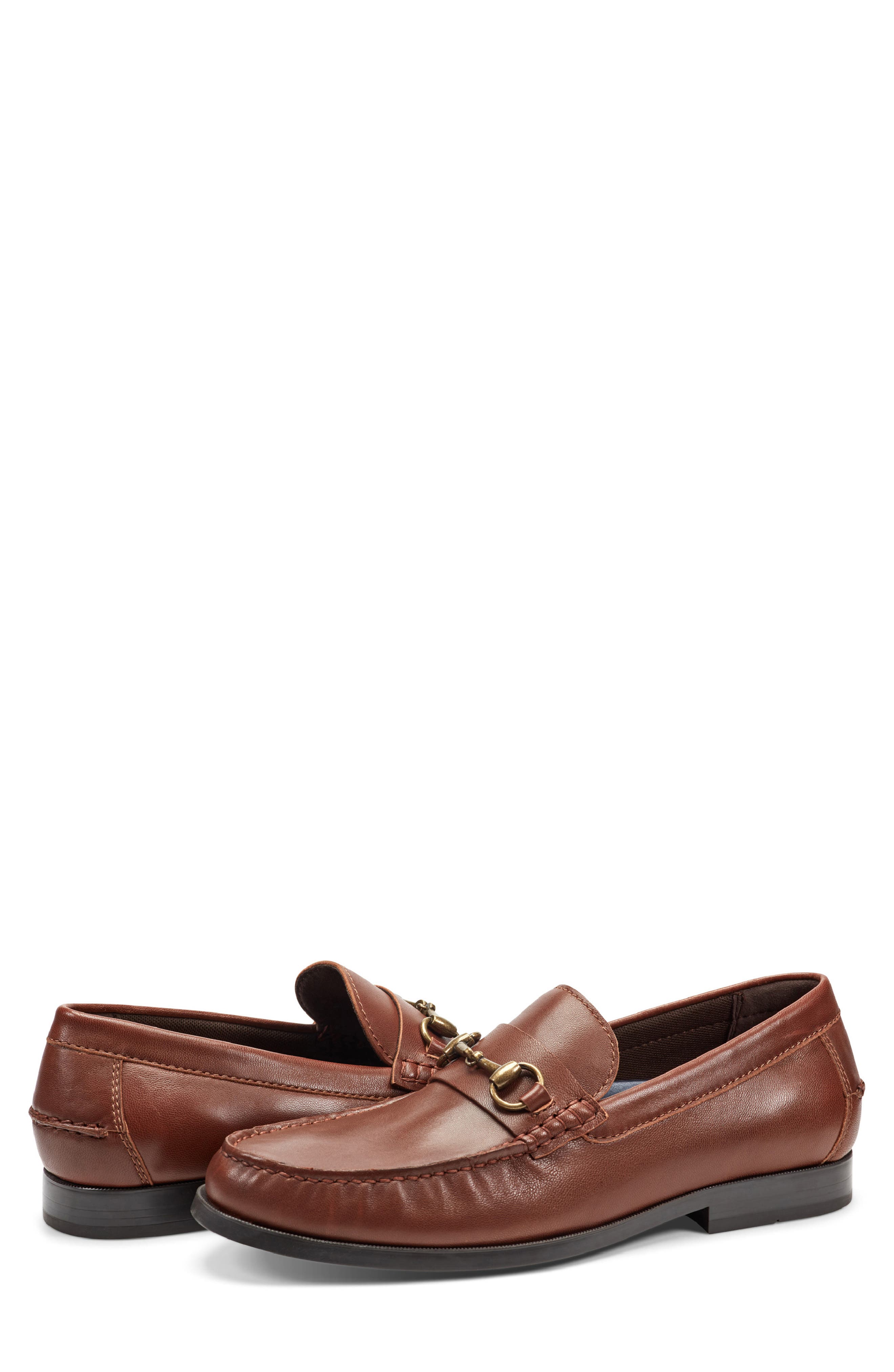 Whit Classic Bit Detail Loafer, Alternate, color, DARK BROWN