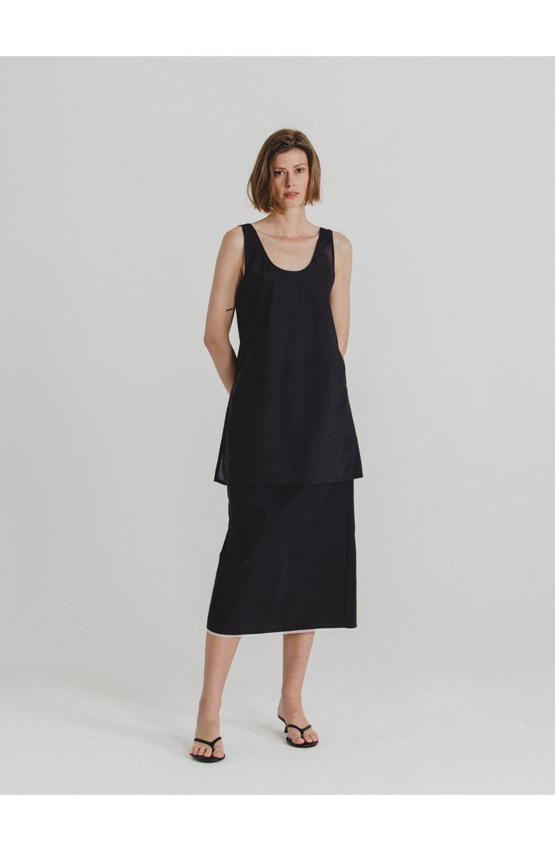 Alas Silk Cotton Skirt, Alternate, color, 