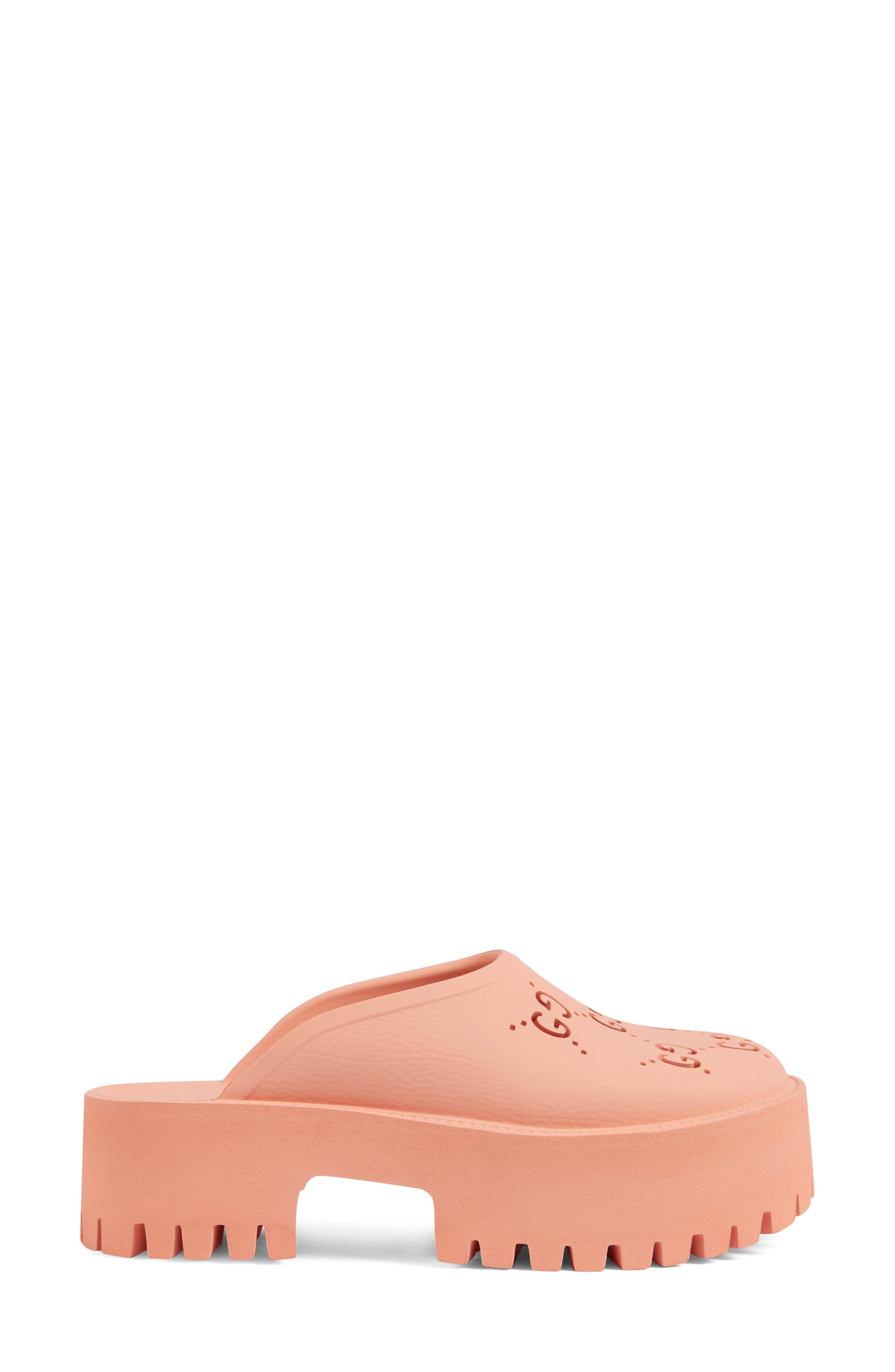 Gucci Elea GG Logo Platform Clog, Alternate, color, 
