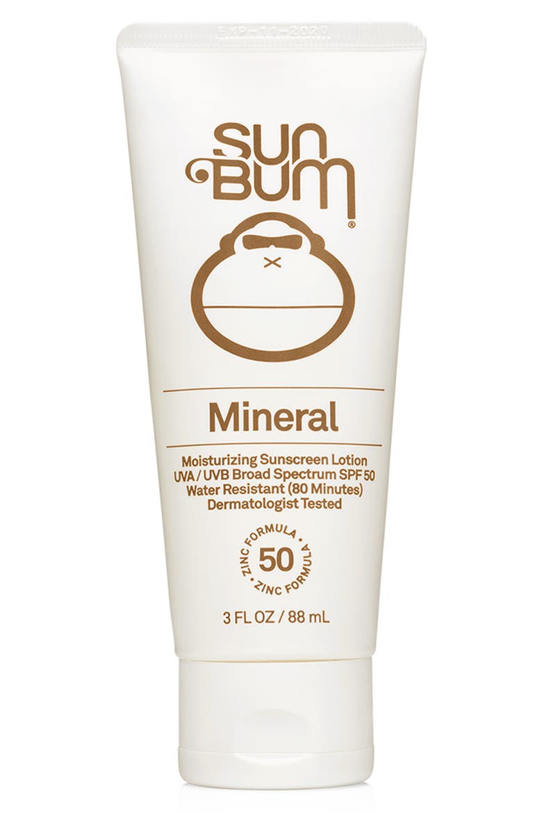 Mineral SPF 50 Sunscreen Lotion - 3 oz., Main, color, NO COLOR
