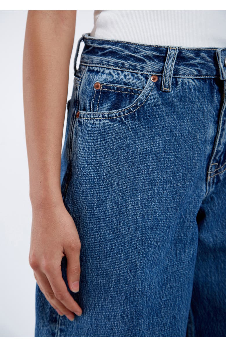 Dr. Denim Nanci Mid Barrel Jeans, Alternate, color, Stream Mid Retro