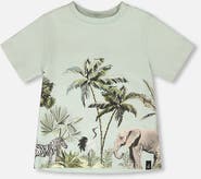 Deux par Deux Organic Cotton Safari Short Sleeves T-Shirt