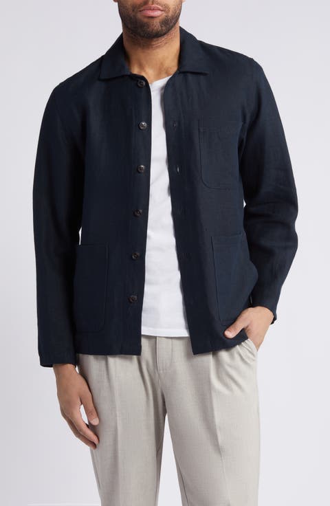 Grange Regular Fit Linen Shacket