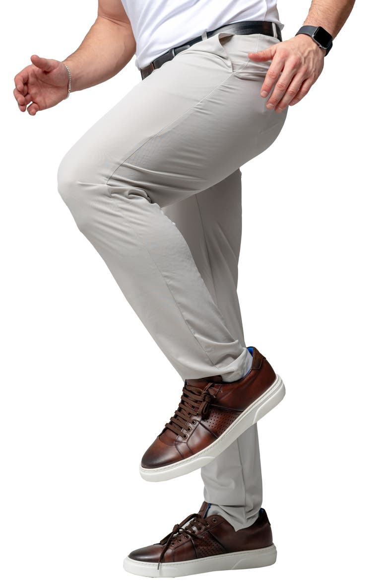 Slim Fit Sunlight Grey Pants, Alternate, color, GREY