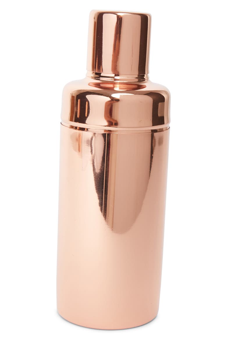 Copper Cocktail Shaker, Main, color, COPPER