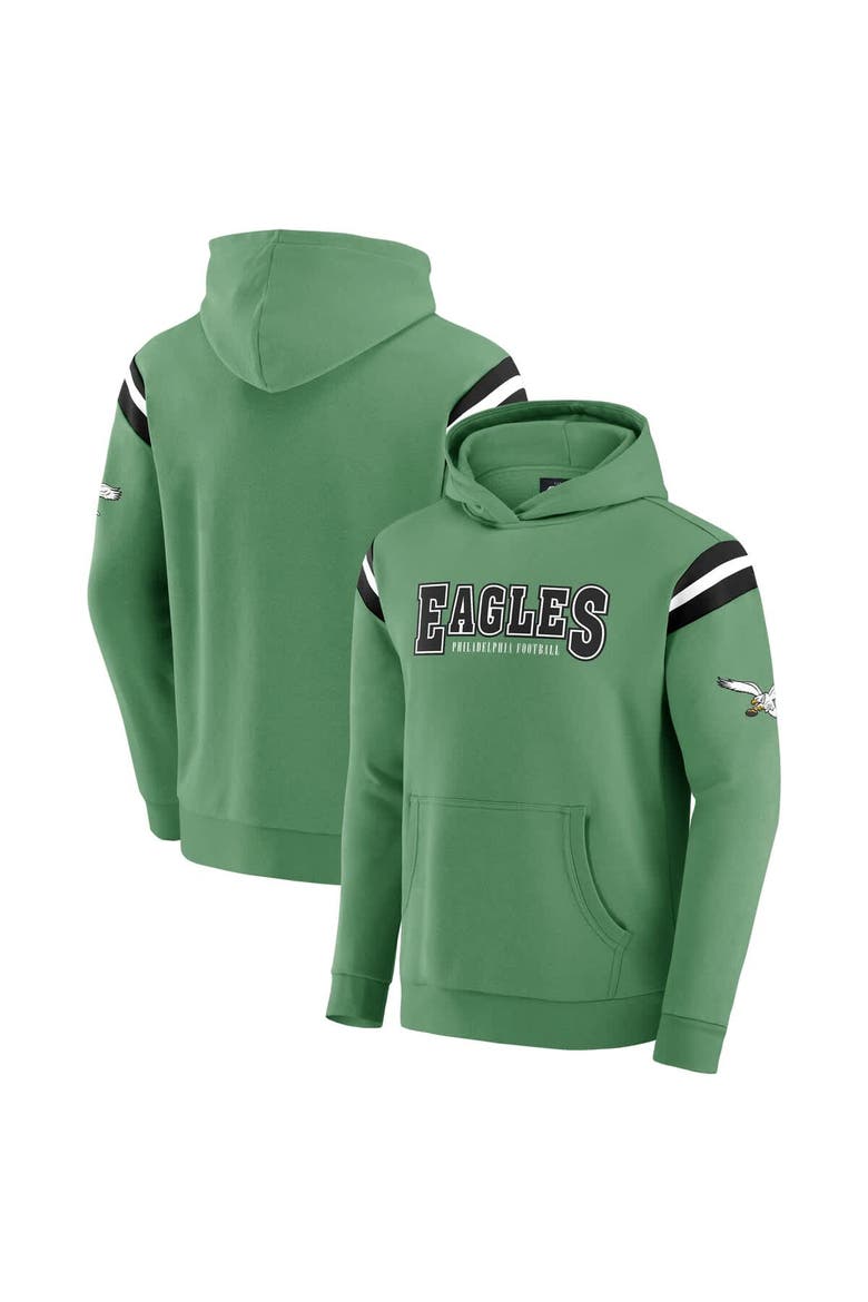 Men's Darius Rucker Collection by Fanatics Kelly Green Philadelphia Eagles NFL Football Pullover Hoodie, Main, color, Kelly Green