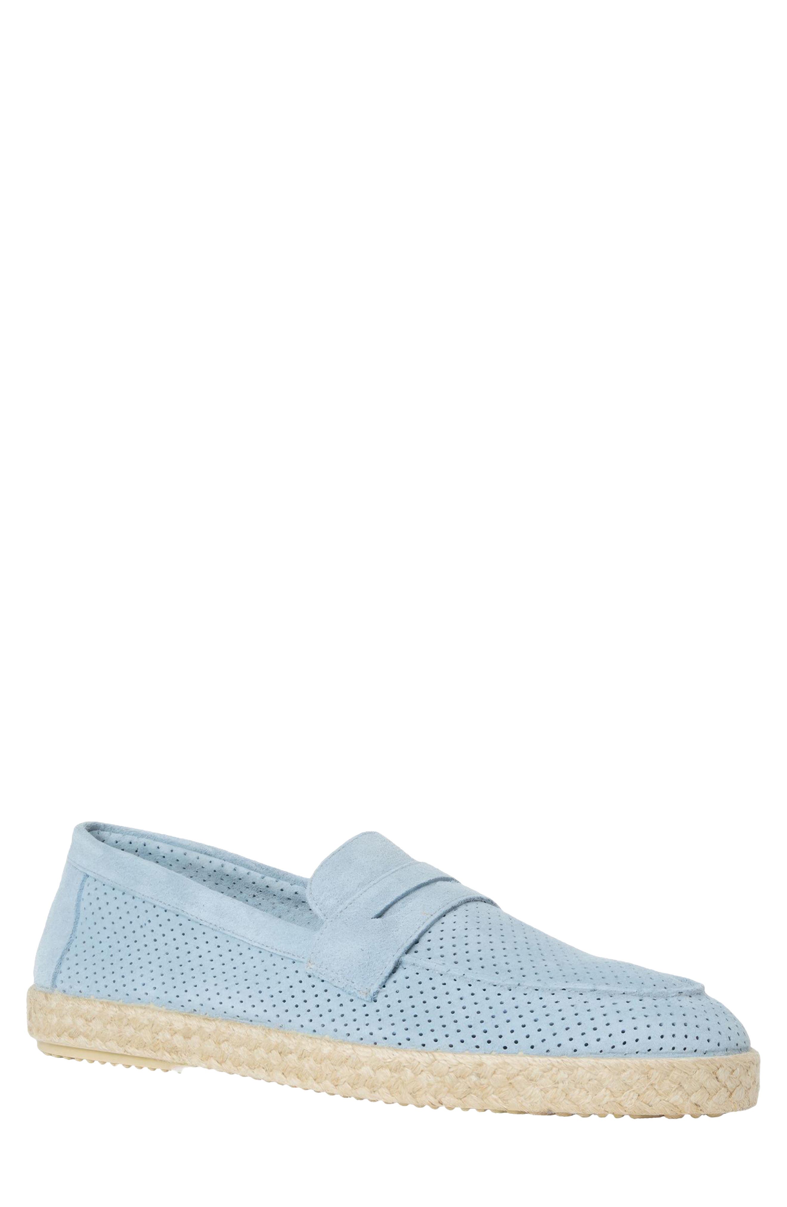 LIGHT BLUE SUEDE