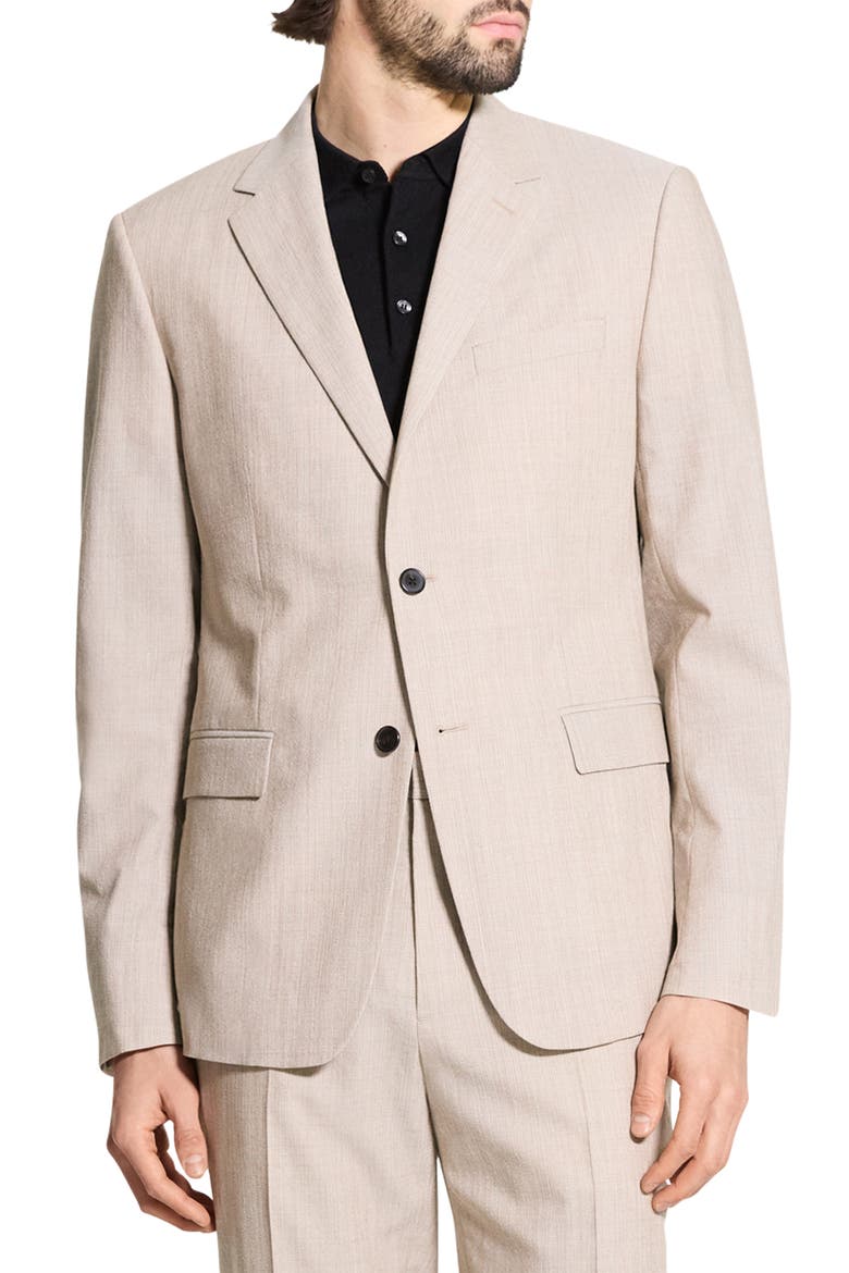 Chambers Wool Blend Sport Coat, Main, color, LIGHT WALNUT
