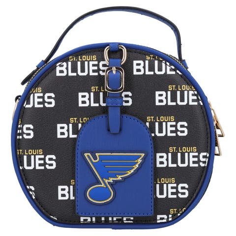 St. Louis Blues Repeat Logo Round Bag