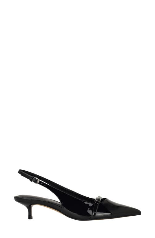 Calvin Klein Simira Kitten Heel Pump In Black