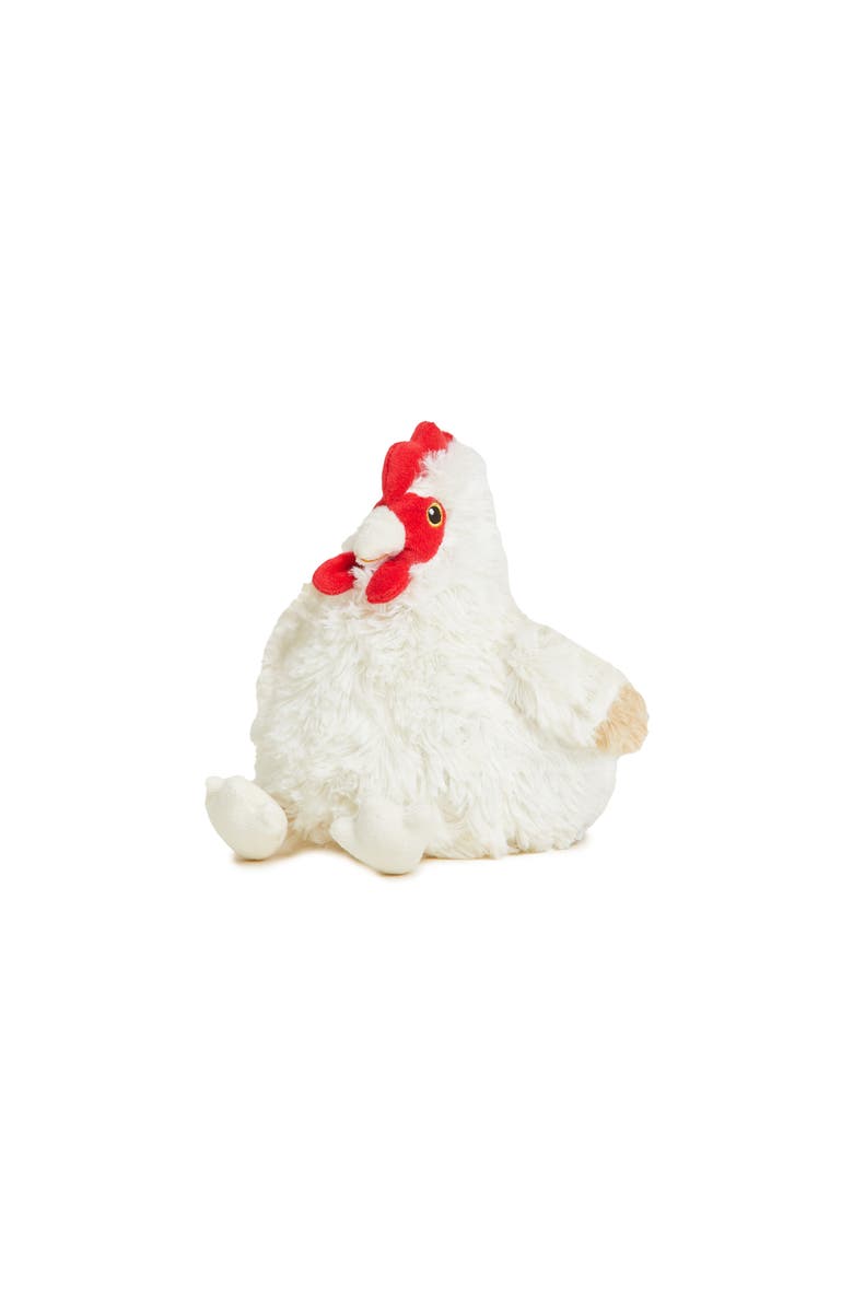 Warmies Chicken Junior Plush Toy, Main, color, 