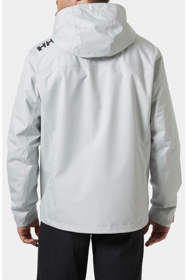 Hooded Crew 2.0 Waterproof Midlayer Sailing Jacket, Alternate, color, GREY FOG