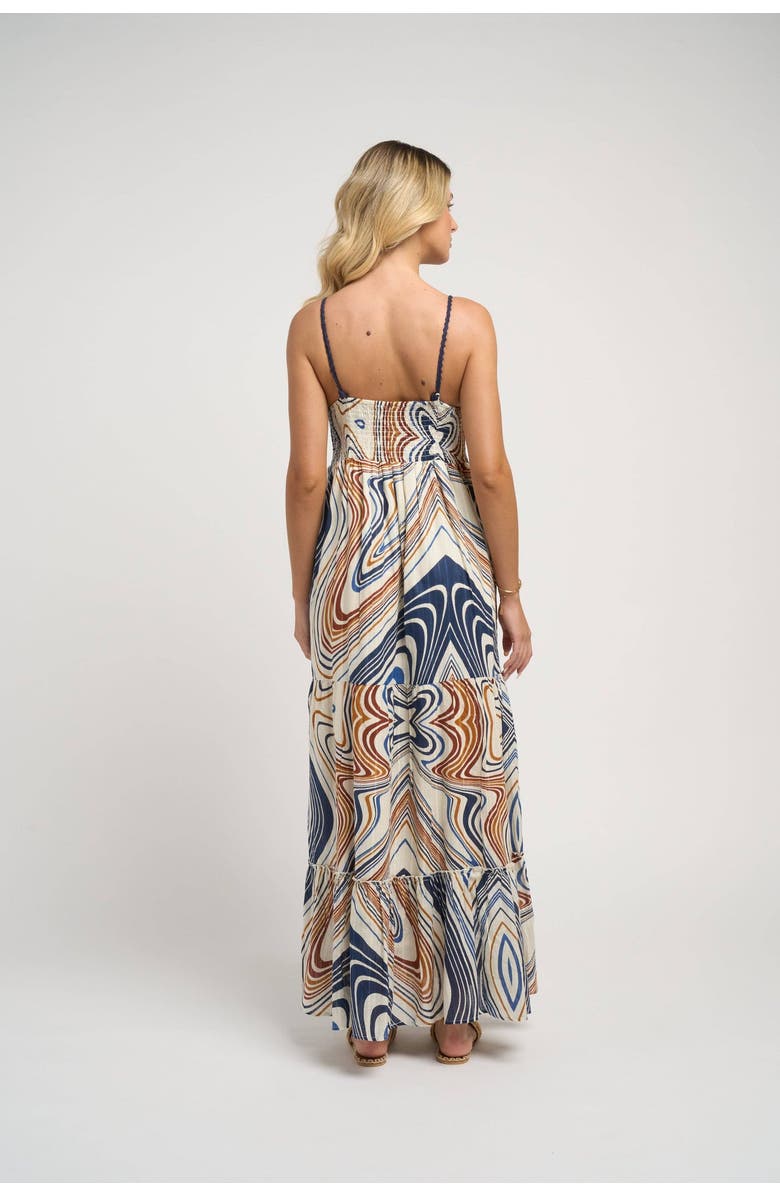 GUADALUPE DESIGN Seneiya Crochet Dress, Alternate, color, Blue