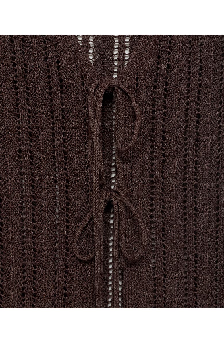 MANGO Open Stitch Sweater Vest, Alternate, color, 