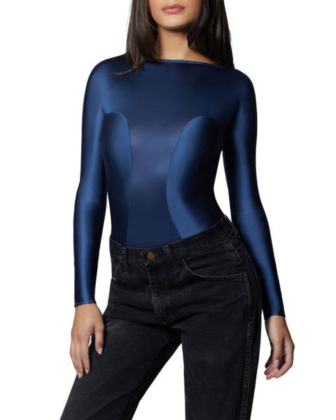 Liquid Contour Backless Bodysuit