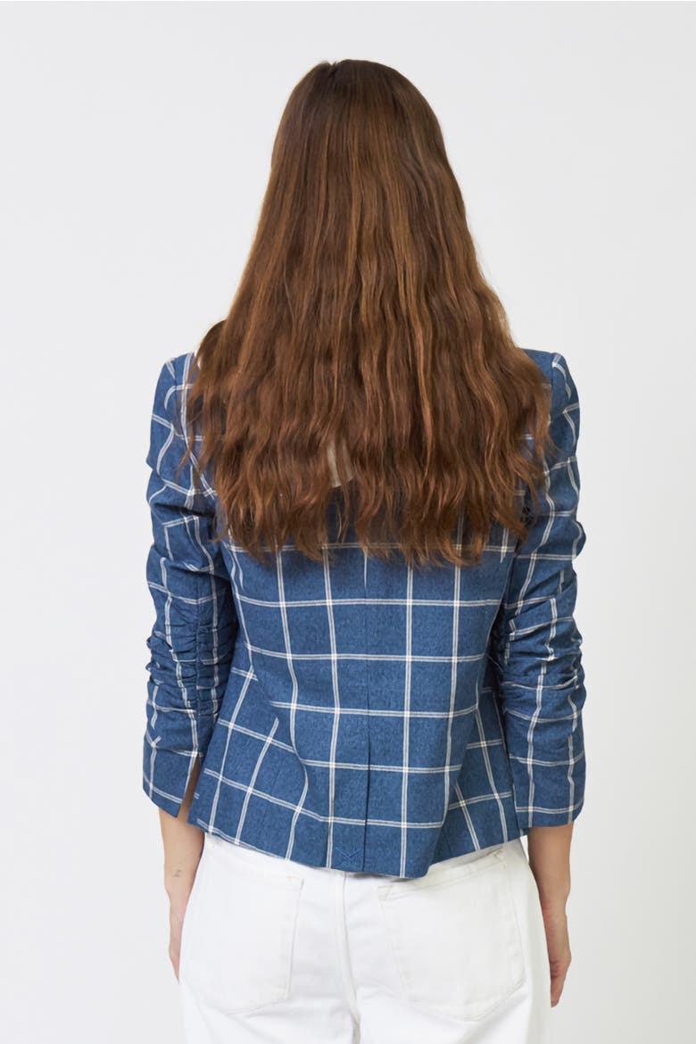 Nevada Windowpane Dickey Jacket, Alternate, color, NAVY