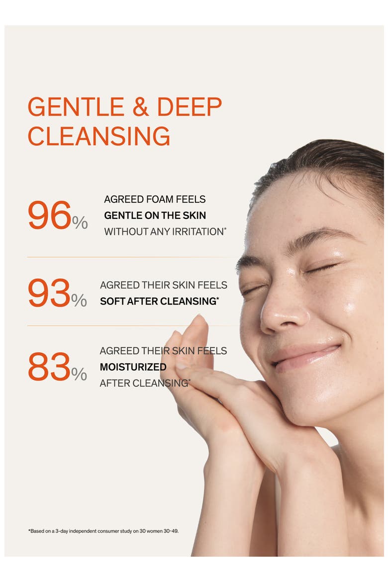 Gentle Cleansing Foam, Alternate, color, NO COLOR