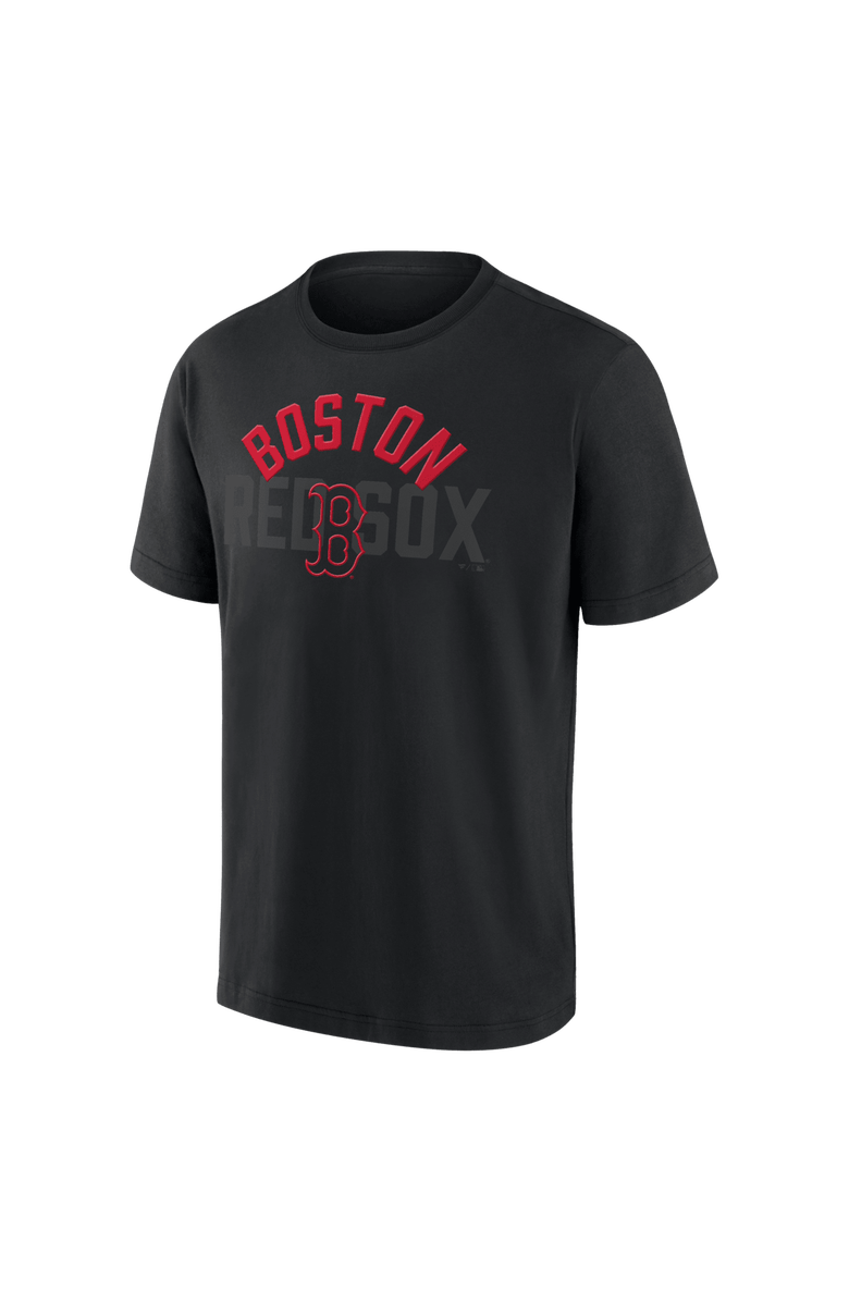 FANATICS Men's Fanatics Boston Red Sox Black Out Heavyweight T-Shirt, Alternate, color, Black