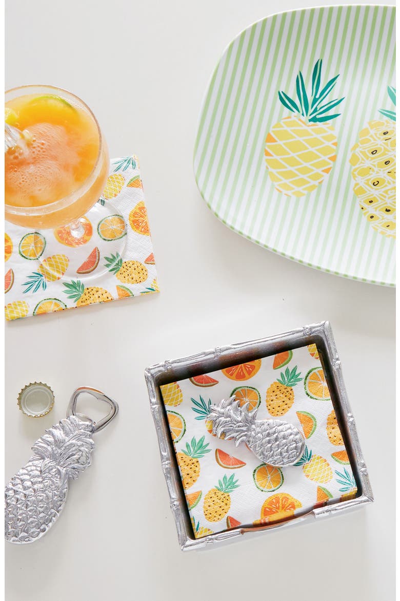 Pineapple Bottle Opener, Alternate, color, PINEAPPLE