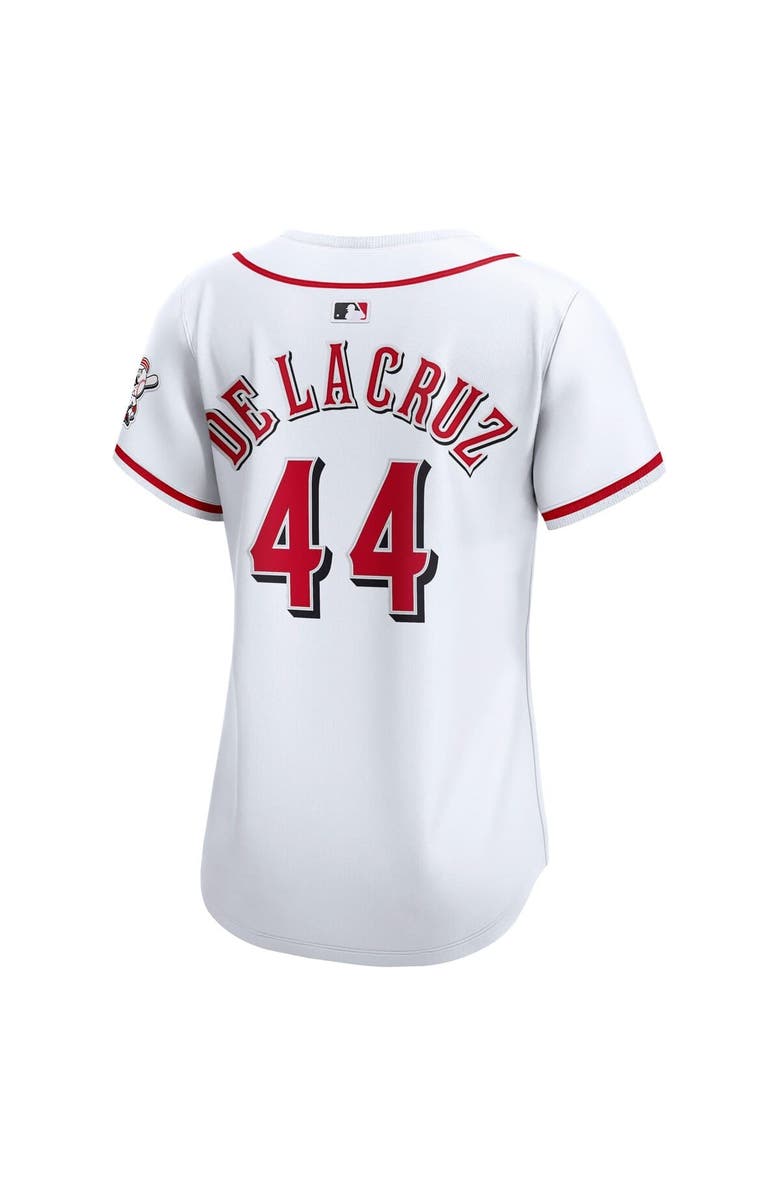 Nike Women's Nike Elly De La Cruz White Cincinnati Reds Home Limited Player Jersey, Alternate, color, White