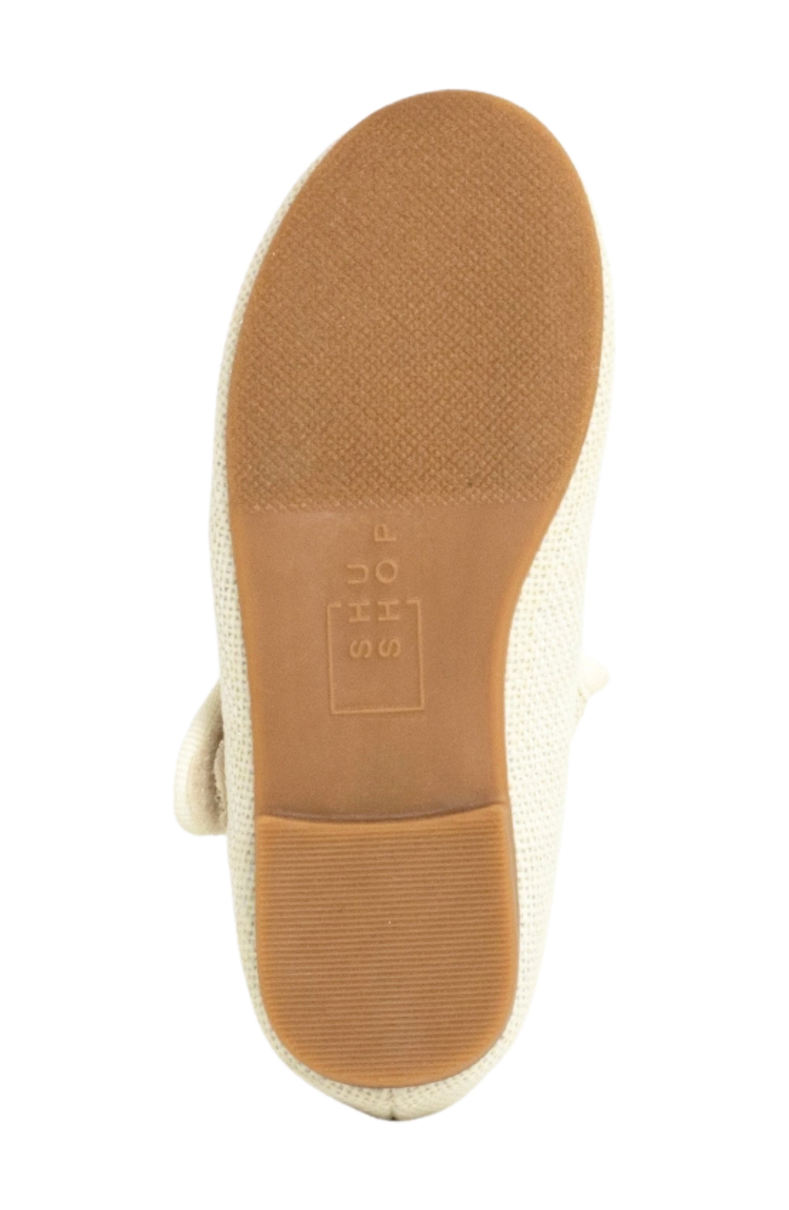 Kids' Arya Mini Metallic Mary Jane, Alternate, color, BEIGE