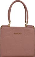 bebe Zenia Braided Handle Tote Bag