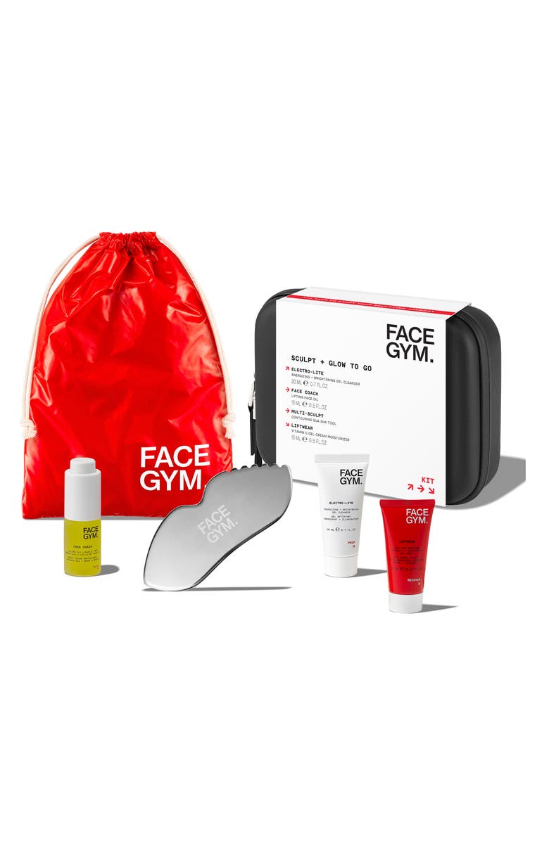 FACEGYM Sculpt & Glow to Go $95 Value, Main, color, 