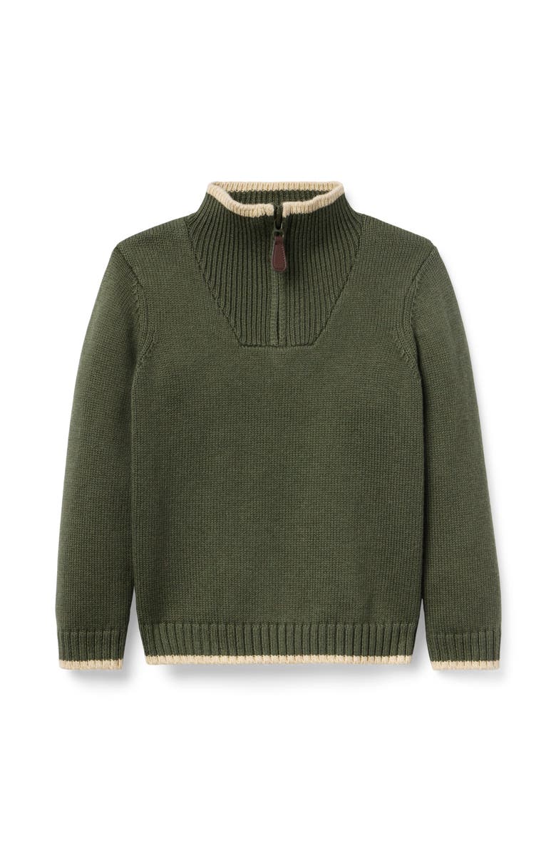 Janie and Jack The Half-Zip Sweater, Main, color, 
