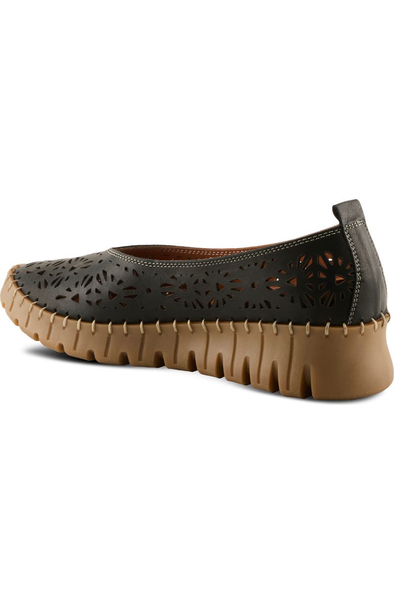 Spring Step Carosa Wedge Pump, Alternate, color, Black