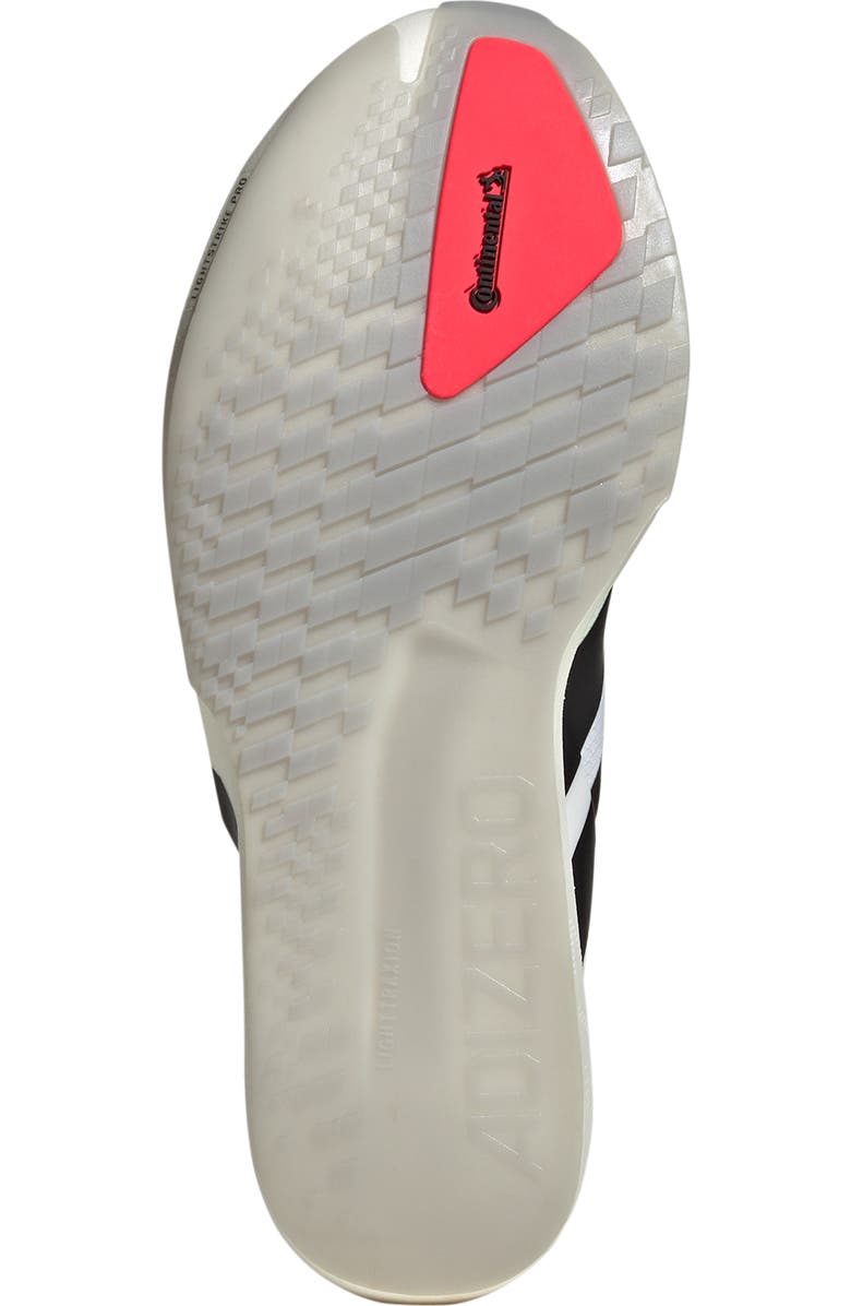 adidas Adizero Adios 9 Running Shoe, Alternate, color, White